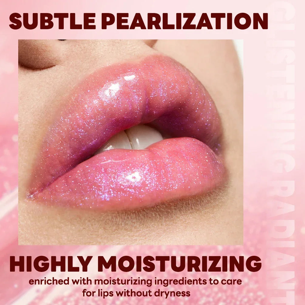 Diamond Shimmer Moisturizing Glitter Lip Gloss
