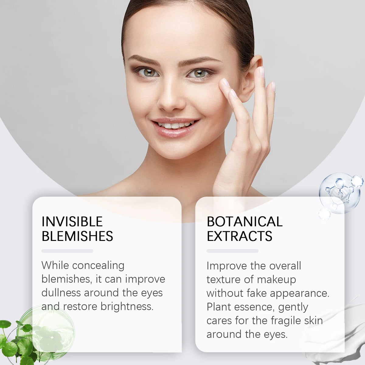 Brightening Eye and Face Concealer for Dark Circles and Acne
