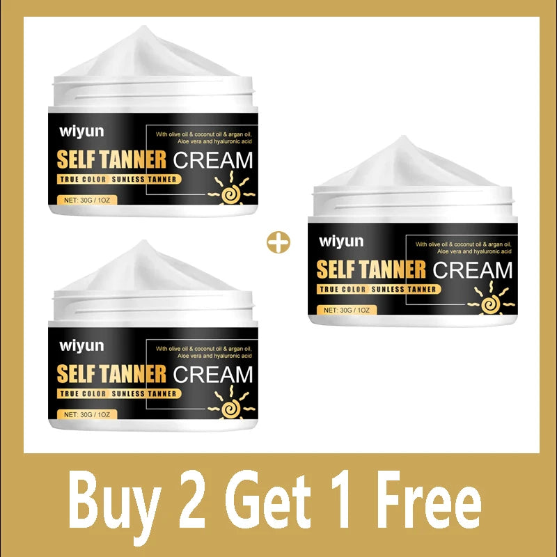 Natural Nourishing Self-Tanning Face and Body Cream