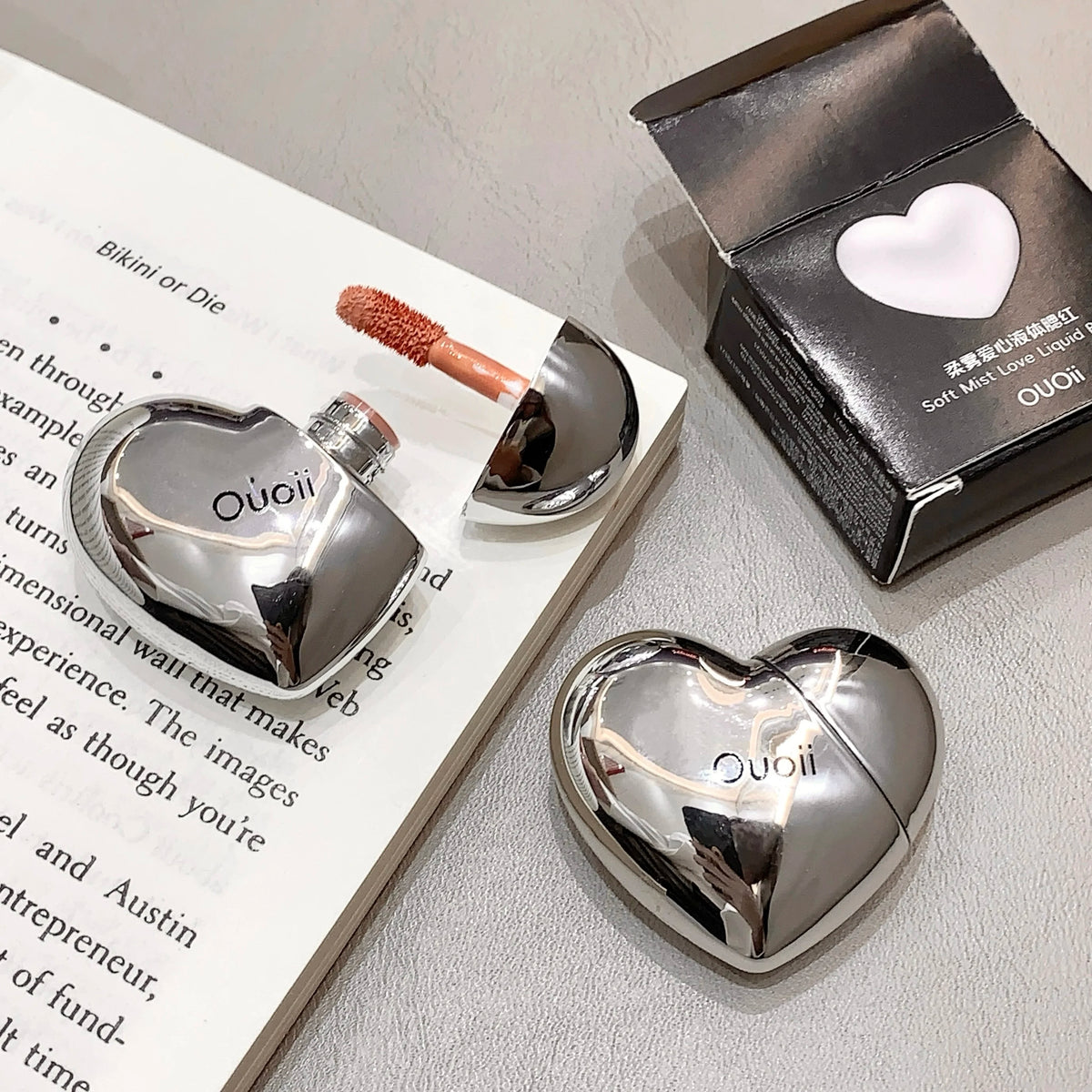 Heart Shaped Matte Liquid Blush - Highly Pigmented & Long-Wear