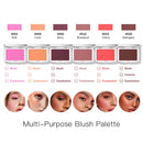 Waterproof Natural Cheek Tint Blush Palette