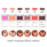 Waterproof Natural Cheek Tint Blush Palette