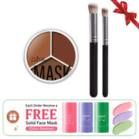 3-Color Full Coverage Cream Concealer Palette, 15g