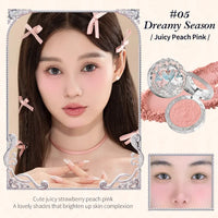 Swan Ballet Series Embossed Blush Palette