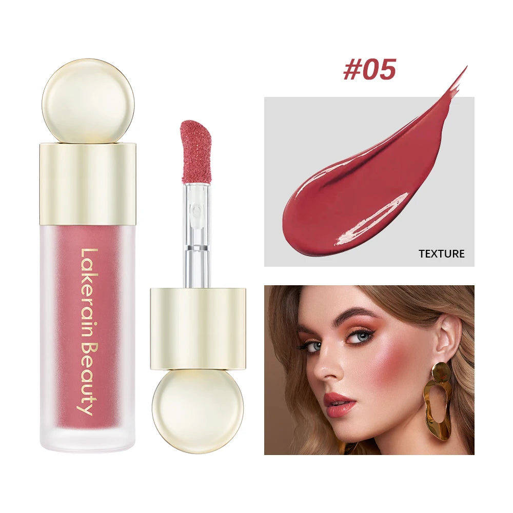 Liquid Waterproof Multi-Use Blush for Cheeks, Lips, and Eyes