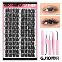 Cat Eye DIY Lash Extension Kit with Bond, Seal, and Tweezers