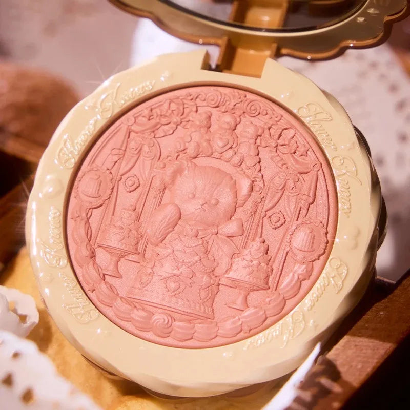 Sweetie Bear Silk Satin Matte Blush Powder