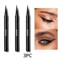 Waterproof and Smudge-Proof Black Eyeliner Pencil
