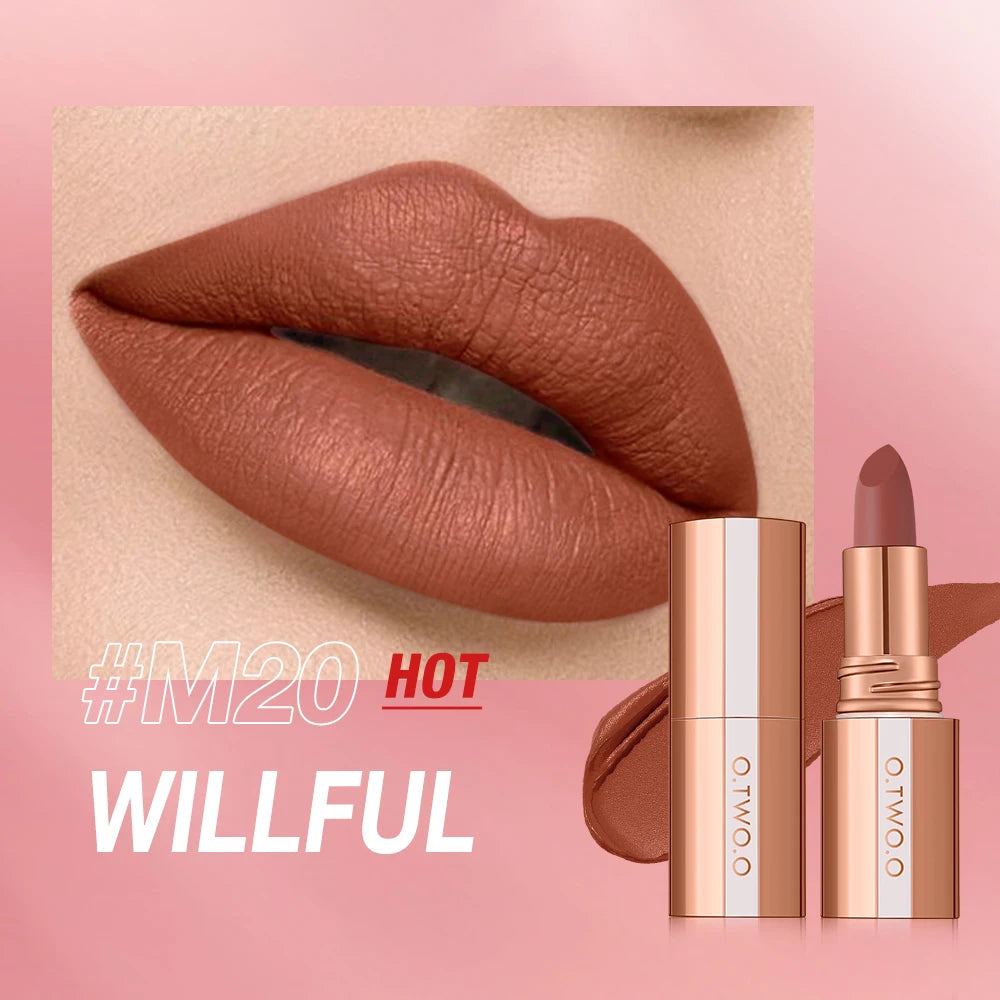 Matte Velvet Long Lasting Waterproof Lip Tint - 8 Colors