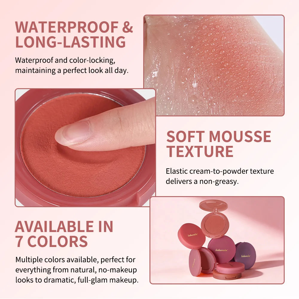 Cream-to-Powder Blush with Brush