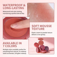Cream-to-Powder Blush with Brush