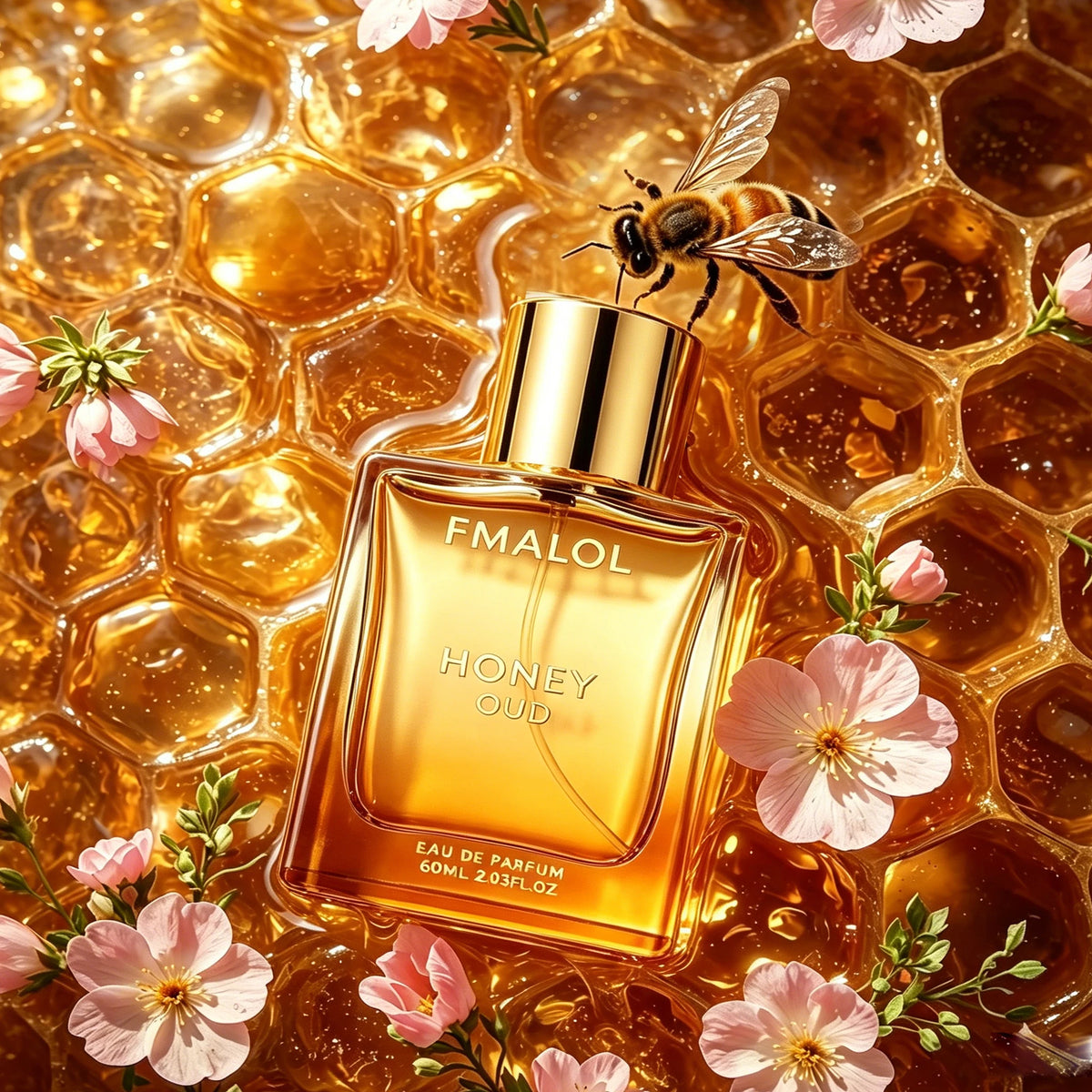 Luxury Long-Lasting Unisex Parfum with Honey, Oud and Patchouli