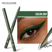 Long-Lasting Waterproof Matte Eyeliner Pencil with Ultra-Fine Tip