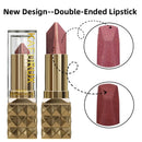 Long-Lasting Glitter Metallic Two-Tone Matte Lipstick