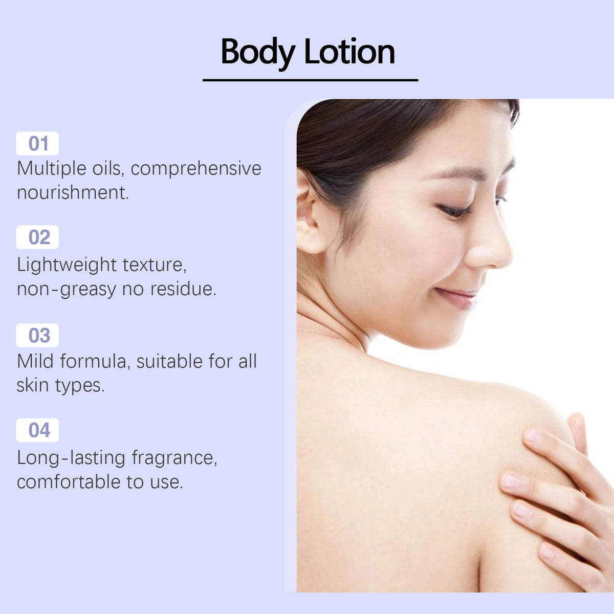 Tender Moisture Vanilla Cashmere Nourishing Body Lotion for Dry Skin