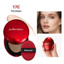 Dewy Glow Cream Cushion Foundation Hydrating 24H Long Lasting Moisturizer Natural Light Coverage Radiant Skin Finish Daily Portable Face Makeup Cosmetic