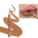 6-Color Matte Waterproof Lip Liner Pencil Set