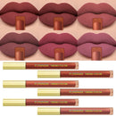 6 Colors Matte Velvet Waterproof Liquid Lipstick Set