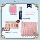 Moonlit Mermaid Makeup Set with Eyeshadow, Blush, Lip Gloss and Bag