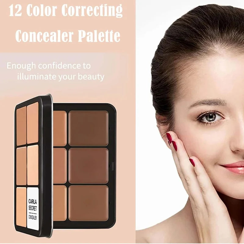 12-Color Concealer and Foundation Palette