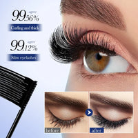 5D Waterproof Black Silk Fiber Lengthening Mascara
