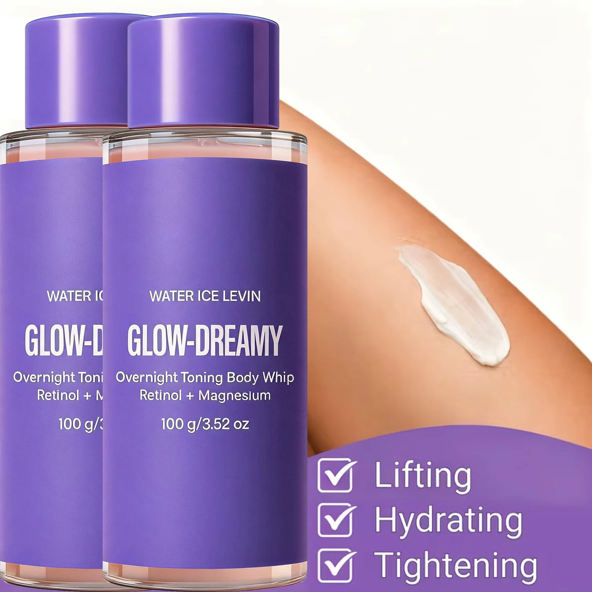Glow-Dreamy Retinol Magnesium Overnight Toning Body Whip