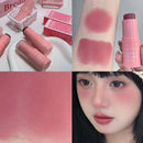 3-in-1 Waterproof Matte Cream Blush Stick