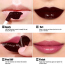 Waterproof Peel-Off Lip Liner and Matte Lip Stain