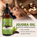 Amococo Jojoba and Rosehip Oil Set, Cold Pressed Face and Body Oil, 2 x 120ml
