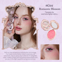 Strawberry Rococo Series Embossed Blush