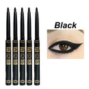 Waterproof Long-Lasting Black Gel Eyeliner Pencil