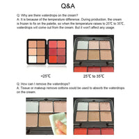12-Shade Multi-Use Cream Blush, Contour, and Concealer Palette