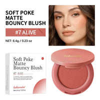Long-lasting Lightweight Velvety Matte Bouncy Blush