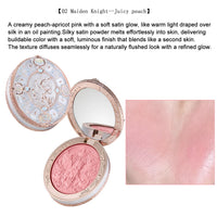 Knight Unicorn Makeup Set with Eyeshadow, Blush, Lipstick and Loose Powder