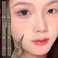 Waterproof Ultra Fine Tip Liquid Eyeliner - Long Lasting Korean Makeup