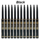 Waterproof Long-Lasting Black Gel Eyeliner Pencil