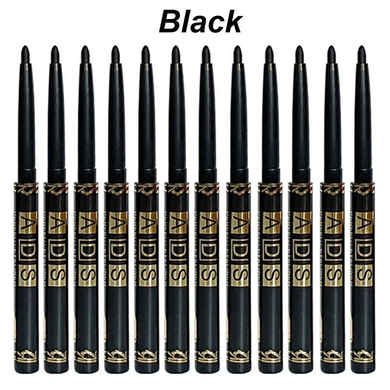 Waterproof Long-Lasting Black Gel Eyeliner Pencil