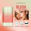 Color Changing Waterproof Blush Stick Cream
