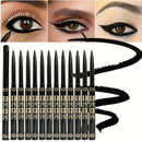 Waterproof Smudge-Proof Black Gel Eyeliner Pencil
