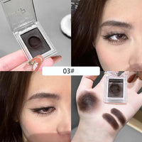 Single Eyeshadow & Eyeliner Cream High Pigment Reddish Brown Tint Eyeliner Long Lasting Waterproof Shimmer Eyeshadow Eye Makeup