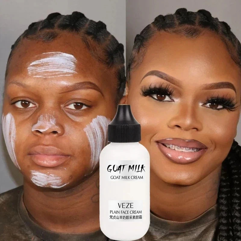 50ml Goat Milk Matte Liquid Foundation Waterproof Concealer