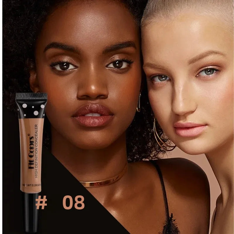 High Coverage Waterproof Concealer Stick for Dark Circles and Blemishes