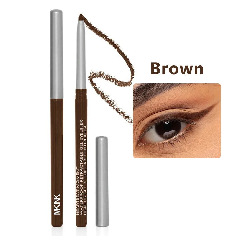 Waterproof Smudge-Proof High Pigmented Eyeliner Gel Pencil