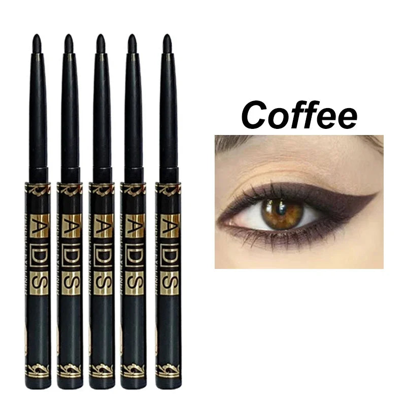 Waterproof Long-Lasting Black Gel Eyeliner Pencil