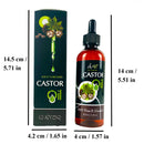 100ml Pure Castor Massage Oil for Hair and Skin Repair