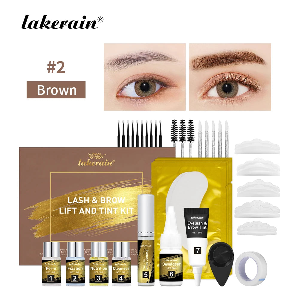 2-in-1 Professional Lash and Brow Lifting Tint Kit
