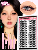 Cat Eye DIY Lash Extension Kit with Bond, Seal, and Tweezers