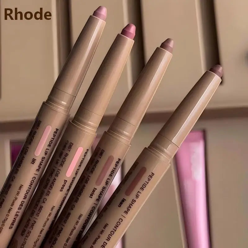 Long-Lasting Peptide Lip Liner and Tint Pencil