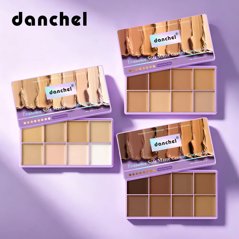 Full Coverage Soft Matte Cream Concealer Palette