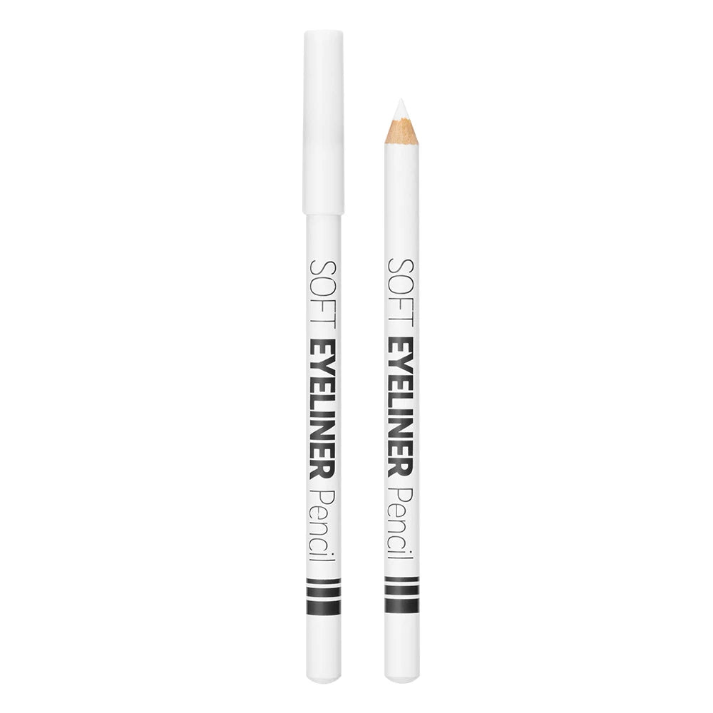 Smooth Waterproof White Eyeliner Pencil Long-Lasting Eye Brightener